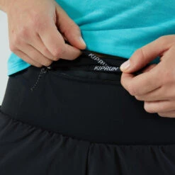 2-in-1 Hardloopshort Voor Dames Kiprun Marathon Zwart -Aanbiedingen Trend Doek Winkel 2 in 1 hardloopshort voor dames kiprun marathon zwart 4
