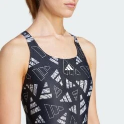 ADIDAS 3 Bar Logo Graphic Badpak -Aanbiedingen Trend Doek Winkel 3 bar logo graphic badpak 4