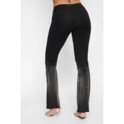 Anandafied - Mid Waist Yogabroek Met Uitlopende Pijpen - City Glam - Urban Black 9 Anandafied - Mid Waist Yogabroek Met Uitlopende Pijpen - City Glam - Urban Black -Aanbiedingen Trend Doek Winkel anandafied mid waist yogabroek met uitlopende pijpen city glam urban black 2