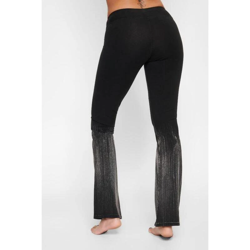 Anandafied - Mid Waist Yogabroek Met Uitlopende Pijpen - City Glam - Urban Black 5 Anandafied - Mid Waist Yogabroek Met Uitlopende Pijpen - City Glam - Urban Black - Afbeelding 3