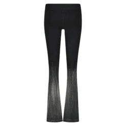Anandafied - Mid Waist Yogabroek Met Uitlopende Pijpen - City Glam - Urban Black 10 Anandafied - Mid Waist Yogabroek Met Uitlopende Pijpen - City Glam - Urban Black -Aanbiedingen Trend Doek Winkel anandafied mid waist yogabroek met uitlopende pijpen city glam urban black 3