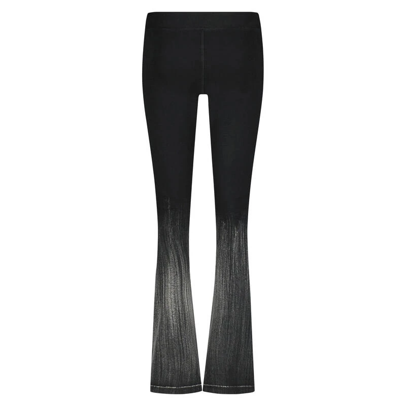 Anandafied - Mid Waist Yogabroek Met Uitlopende Pijpen - City Glam - Urban Black 6 Anandafied - Mid Waist Yogabroek Met Uitlopende Pijpen - City Glam - Urban Black - Afbeelding 4