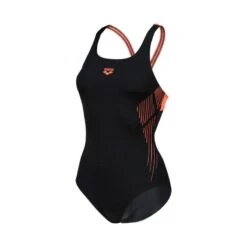 Arena Women's Streak Pro Back Swimsuit - Zwart/ Floreal -Aanbiedingen Trend Doek Winkel arena womens streak pro back swimsuit zwart floreal 2