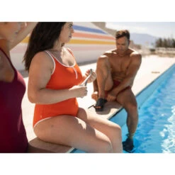 Badpak Met Rits Voor Zwemmen Dames Heva Joy -Aanbiedingen Trend Doek Winkel badpak met rits voor zwemmen dames heva joy rood 14