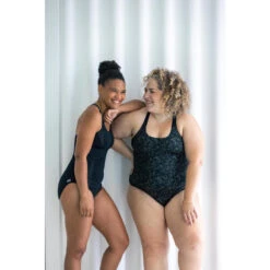 Badpak Voor Aquafitness Elea -Aanbiedingen Trend Doek Winkel badpak voor aquafitness elea zwart mosterdgeel 9