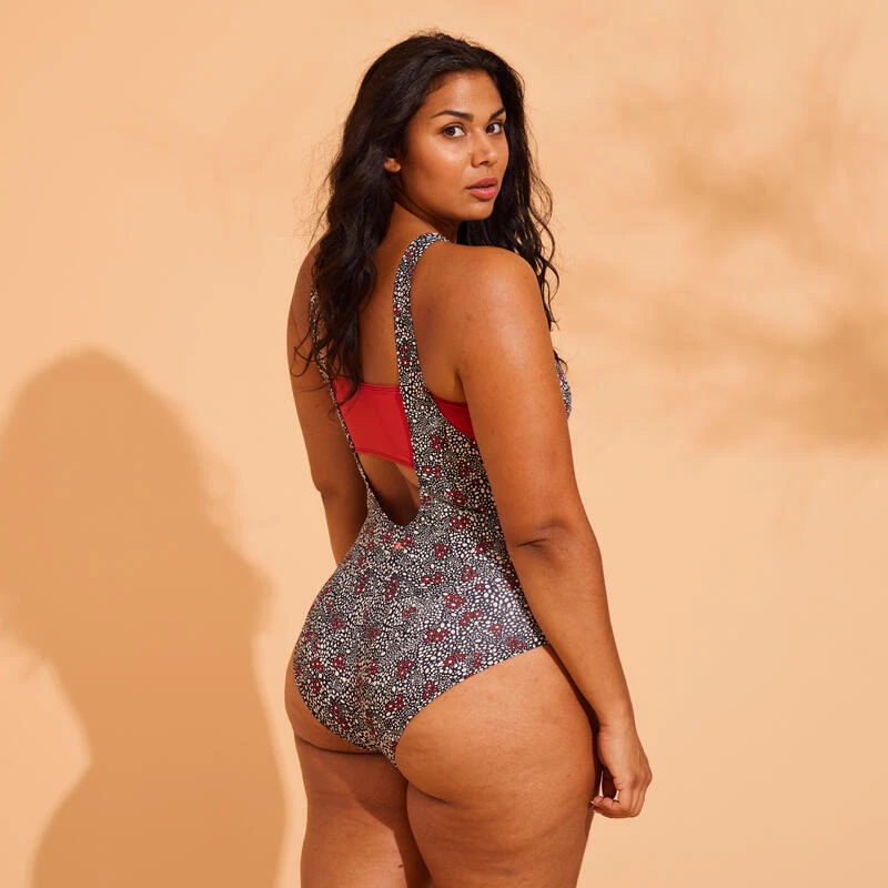 Badpak Voor Aquagym Zoey Daisy Zwart 4 Badpak Voor Aquagym Zoey Daisy Zwart - Afbeelding 2