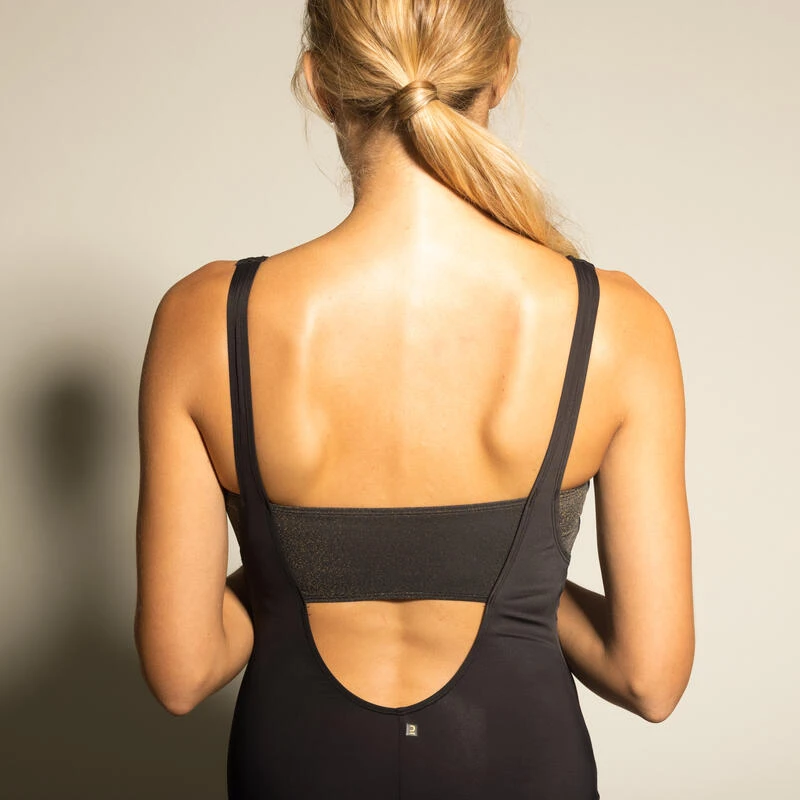 Badpak Voor Aquagym Zoey Glitter Zwart 10 Badpak Voor Aquagym Zoey Glitter Zwart - Afbeelding 8