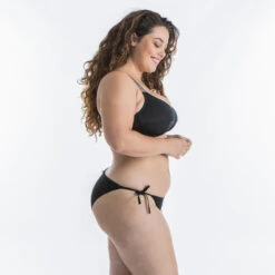 BIKINITOP ASTRID BALCONETTEMODEL MET COMFORTABELE BEUGELS IN TEXTIEL ZWART -Aanbiedingen Trend Doek Winkel bikinitop astrid balconettemodel met comfortabele beugels in textiel zwart 1