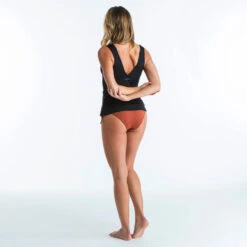 Bikinitop TANKINI MARINE Met V-hals En Uitneembare Pads EFFEN ZWART -Aanbiedingen Trend Doek Winkel bikinitop tankini marine met v hals en uitneembare pads effen zwart 10