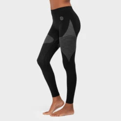 Compressiebroek Wintersport SIROKO Ultradry Zwart Dames -Aanbiedingen Trend Doek Winkel compressiebroek wintersport siroko ultradry zwart dames 2