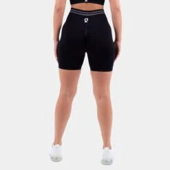 Contour Seamless Scrunch Shorts Dames - Zwart -Aanbiedingen Trend Doek Winkel contour seamless scrunch shorts dames zwart 2
