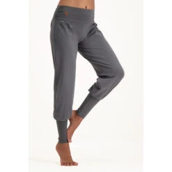 Dakini - Hippe Aladdin Broek Van Biologisch Katoen - Charcoal