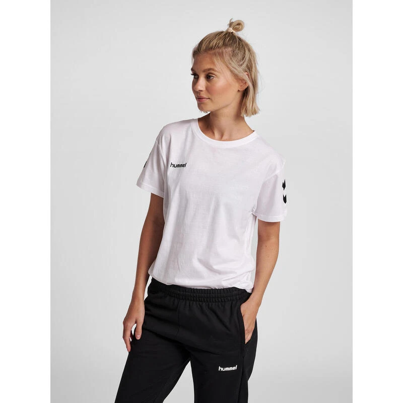 Dames-T-shirt Hummel HmlGO Cotton 3 Dames-T-shirt Hummel HmlGO Cotton