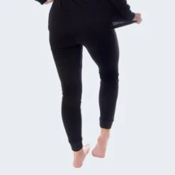 Dames Thermobroek Set Van 3 | Sportbroek | Zwart -Aanbiedingen Trend Doek Winkel dames thermobroek set van 3 sportbroek zwart 3