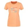 Regatta Dames/dames Fingal VI Tshirt Met Opdruk (Papaya)