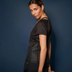 Dare 2b Dames/dames You´re A Gem Swarovski Tshirt (Zwart) -Aanbiedingen Trend Doek Winkel damesdames youre a gem swarovski tshirt zwart 3