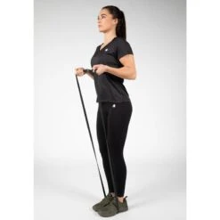 Gorilla Wear Elmira V-Neck T-shirt Black -Aanbiedingen Trend Doek Winkel elmira v neck t shirt black 2