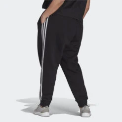 ADIDAS Essentials 3-Stripes Fleece Broek (Grote Maat) -Aanbiedingen Trend Doek Winkel essentials 3 stripes fleece broek grote maat 3