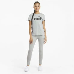 Essentials Logo Damesshirt PUMA -Aanbiedingen Trend Doek Winkel essentials logo damesshirt puma 3