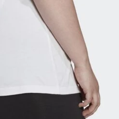 ADIDAS Essentials Logo T-shirt (Grote Maat) -Aanbiedingen Trend Doek Winkel essentials logo t shirt grote maat 4