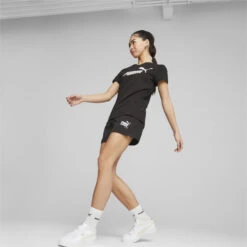 Essentials T-shirt Met V-hals Voor Dames PUMA 12 Essentials T-shirt Met V-hals Voor Dames PUMA -Aanbiedingen Trend Doek Winkel essentials t shirt met v hals voor dames puma 4