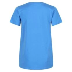 Regatta Filandra VI Fitness-T-shirt Met Korte Mouwen Voor Dames - Blauw -Aanbiedingen Trend Doek Winkel filandra vi fitness t shirt met korte mouwen voor dames blauw 3