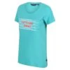 Regatta Filandra VI Fitness-T-shirt Met Korte Mouwen Voor Dames - Vaalgroen