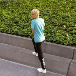 ADIDAS Fitness T-shirt Dames Blauw -Aanbiedingen Trend Doek Winkel fitness t shirt dames blauw 10