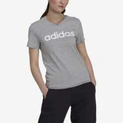 ADIDAS Fitness T-shirt Dames Grijs