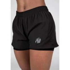 Gorilla Wear Portland 2-In-1 Shorts - Zwart - M -Aanbiedingen Trend Doek Winkel gorilla wear portland 2 in 1 shorts zwart m 3