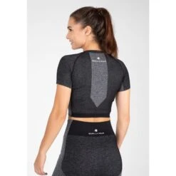 Aanbiedingen Trend Doek Winkel -Aanbiedingen Trend Doek Winkel gorilla wear selah seamless crop top zwart xss 1