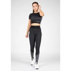 Gorilla Wear Selah Seamless Crop Top - Zwart - XS/S -Aanbiedingen Trend Doek Winkel gorilla wear selah seamless crop top zwart xss 2