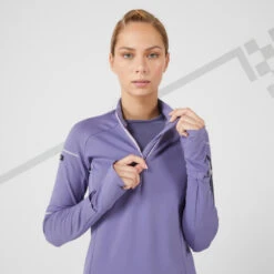 Hardloopshirt Voor Dames Winter Warm Light Lange Mouwen -Aanbiedingen Trend Doek Winkel hardloopshirt voor dames winter warm light lange mouwen zachtpaars 4