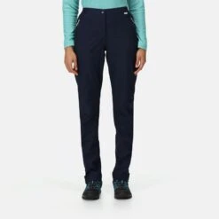 Regatta Highton Waterdichte Wandeloverbroek Voor Dames - Marineblauw -Aanbiedingen Trend Doek Winkel highton waterdichte wandeloverbroek voor dames marineblauw 4