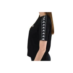 Kappa Inula T-Shirt, Vrouwen, Hardlopen, T-shirts, Zwart -Aanbiedingen Trend Doek Winkel kappa inula t shirt vrouwen hardlopen t shirts zwart 3