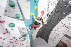 Simond KLIMBROEK VOOR DAMES VERTIKA STRETCH KATOEN ROBIJNROOD -Aanbiedingen Trend Doek Winkel klimbroek voor dames vertika stretch katoen robijnrood 14