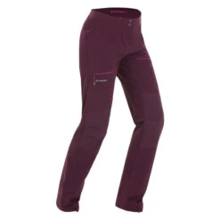 Simond Lichte Broek Voor Klimmen En Alpinisme Dames Rock Evo Bordeaux