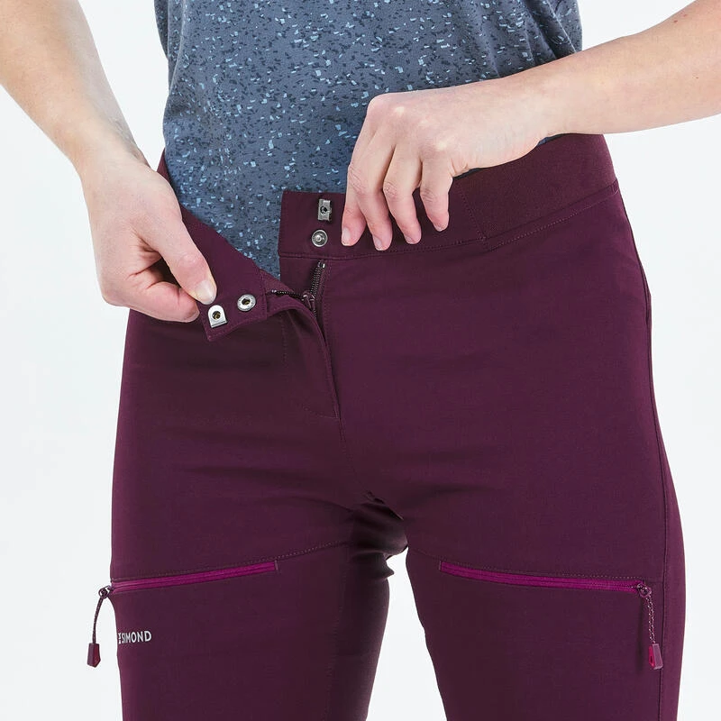 Simond Lichte Broek Voor Klimmen En Alpinisme Dames Rock Evo Bordeaux 6 Simond Lichte Broek Voor Klimmen En Alpinisme Dames Rock Evo Bordeaux - Afbeelding 4