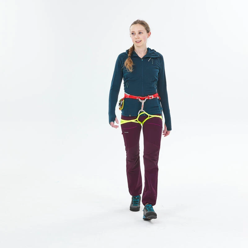 Simond Lichte Broek Voor Klimmen En Alpinisme Dames Rock Evo Bordeaux 12 Simond Lichte Broek Voor Klimmen En Alpinisme Dames Rock Evo Bordeaux - Afbeelding 10