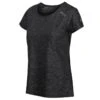 Regatta Limonite V Fitness-T-shirt Voor Dames - Zwart