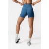 Luxe Series Shorts - Fitness - Dames - Blauw -Aanbiedingen Trend Doek Winkel luxe series shorts fitness dames blauw