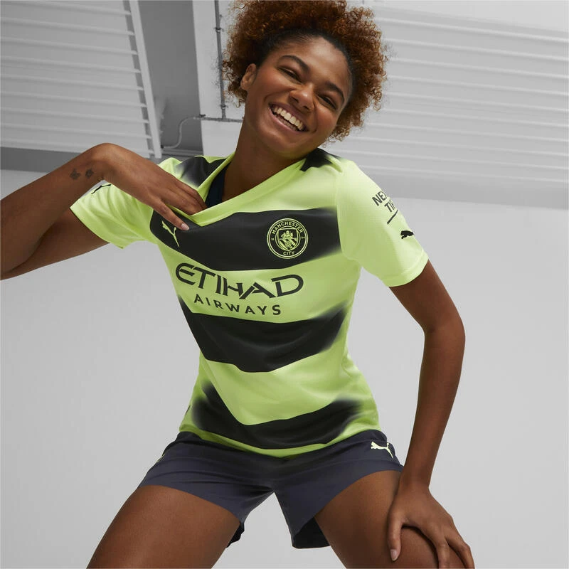 Manchester City FC Derde 22/23 Replica Jersey Dames PUMA 4 Manchester City FC Derde 22/23 Replica Jersey Dames PUMA - Afbeelding 2