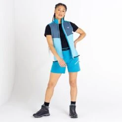 Dare 2b Melodic Pro Korte Wandelbroek Voor Dames - Blauw -Aanbiedingen Trend Doek Winkel melodic pro korte wandelbroek voor dames blauw 3