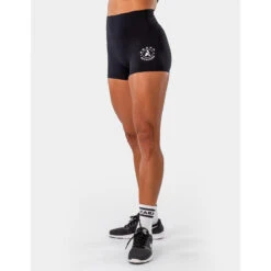 MINI Fitness Short Voor Dames Zwart -Aanbiedingen Trend Doek Winkel mini fitness short voor dames zwart 2