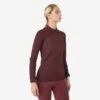Naadloos Hardloopshirt Voor Dames Skincare Lange Mouwen -Aanbiedingen Trend Doek Winkel naadloos hardloopshirt voor dames skincare lange mouwen bordeaux