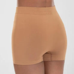 Naadloze Short Voor Moderne Dans Dames -Aanbiedingen Trend Doek Winkel naadloze short voor moderne dans dames lichtbruin 2