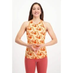 Prana - Extra Lange Yogatop Met Kruisband - Bamboe - Summer Dream -Aanbiedingen Trend Doek Winkel prana extra lange yogatop met kruisband bamboe summer dream 4