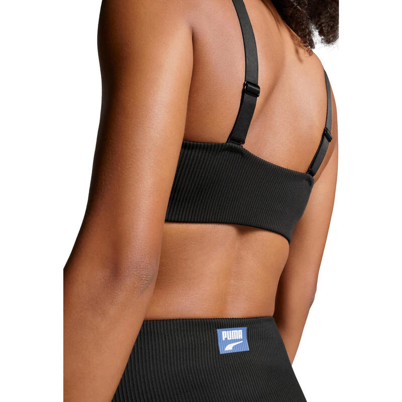 Puma Bikinibroekje Ribbed High Waist Brief Black Combo 8 Puma Bikinibroekje Ribbed High Waist Brief Black Combo - Afbeelding 6