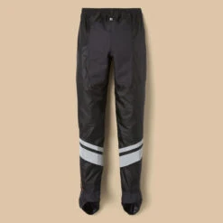 BTWIN Regenbroek Met Geïntegreerde Schoencovers Voor Op De Fiets 540 Dames Zwart -Aanbiedingen Trend Doek Winkel regenbroek met geintegreerde schoencovers voor op de fiets 540 dames zwart 9