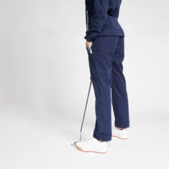 Regenbroek Voor Golf Dames RW500 -Aanbiedingen Trend Doek Winkel regenbroek voor golf dames rw500 marineblauw 2